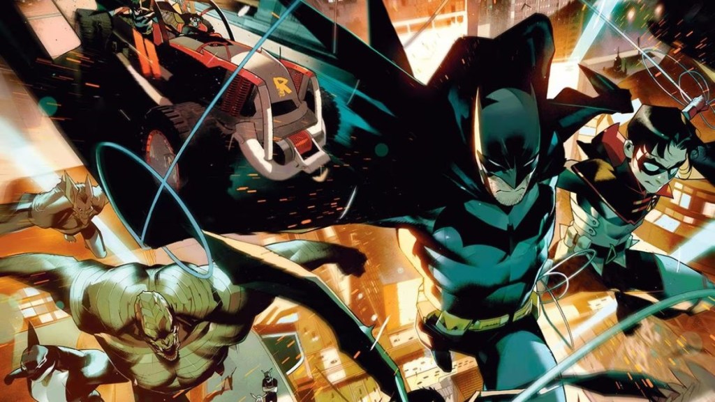 Batman & Robin #1 by Joshua Williamson and Simone Di&nbsp;Meo